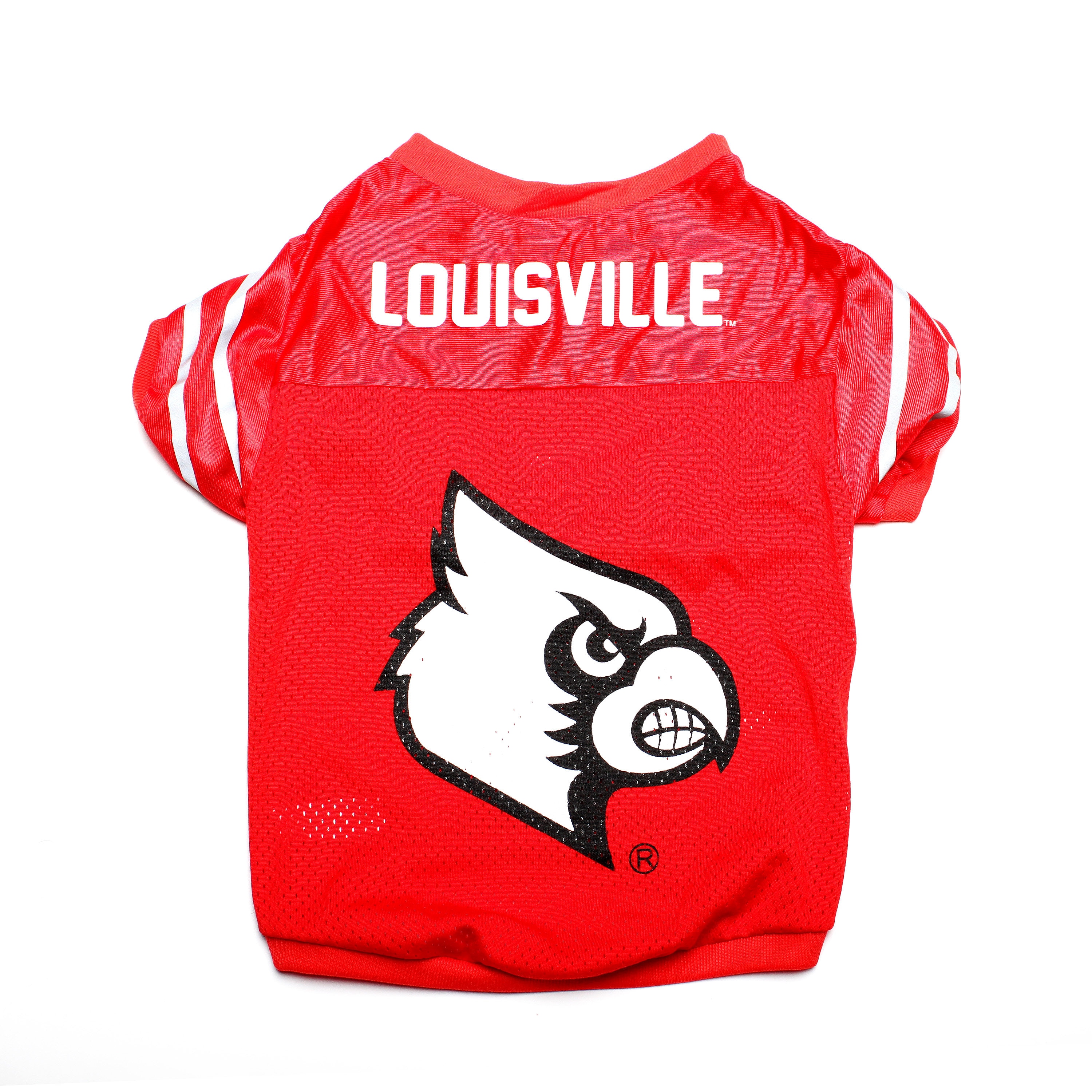 Louisville Cardinals Dog Jersey-University of Louisville Sports Shirt for  Pets-Small, Medium, and Large
