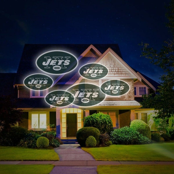 New York Jets Team Pride Light-New York Jets NFL Pride Light Projector