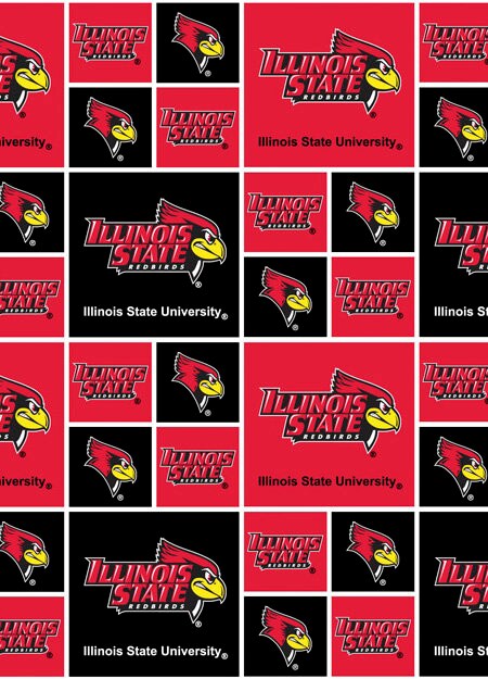 Illinois State University Redbirds Logo Dark Wood Wallpaper iPhone 12 Mini  Case