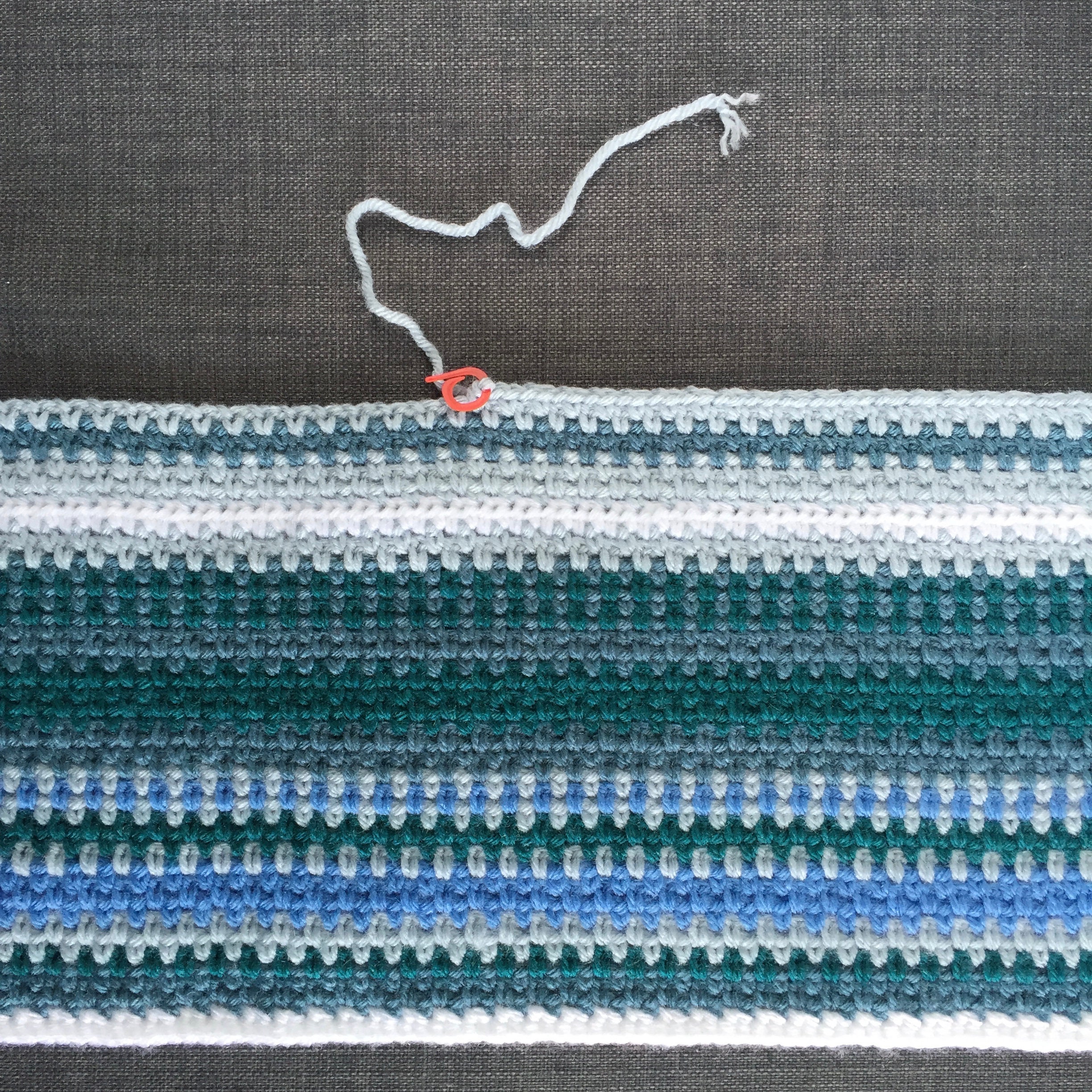 Temperature Blanket Crochet Pattern Color Chart Tutorial Etsy