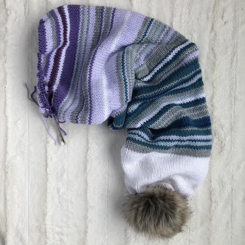 Temperature Scarf Knitting Pattern Color Chart Tutorial Printable