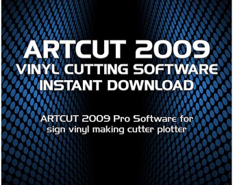 Artcut 2009 Vinyl Cutter Plotter Software - Sofort Download