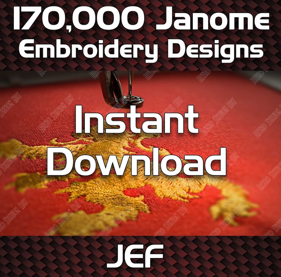 Machine Embroidery Designs Collection Janome Download Over Etsy