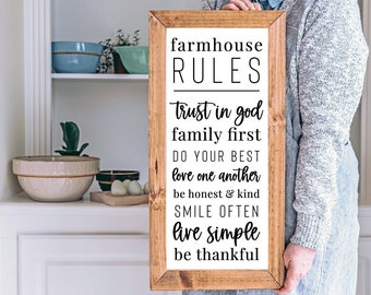 Farmhouse rules svg,  Farmhouse SVG, Farmhouse Designs, 5 Files, Farmhouse cut files, Home svgs, Cricut Files