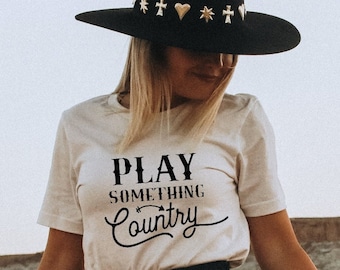 Play something country svg , Cowgirl svg, Cowboy svg, Country svg svg, Farm svg, Famhouse svg, Country svg,  Country Music, 5 Cut Files