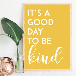 C’est une bonne journée pour être gentil svg, gentillesse svg, Boho svg, Family home svg, Positive svg, Welcome Home Sign Designs, New Home svg