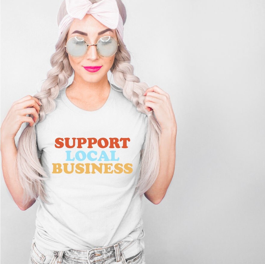 Soutenir l'entreprise locale svg, soutenir le svg local, soutenir le fichier d'artisanat local