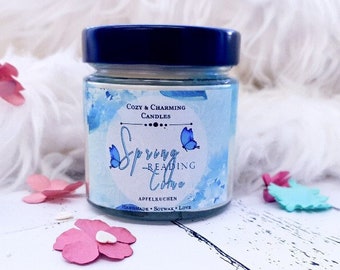 Spring reading time | Romance | Bookish Candle | Book candle | Scented candle | Scented Candle | Bookcandle | Genre Candle | Spring Frühling
