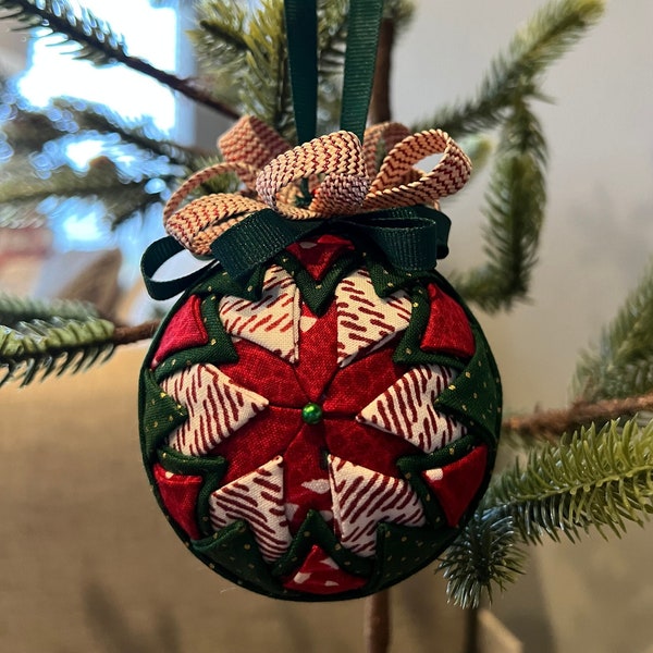 No Sew Handmade Quilted Ornament