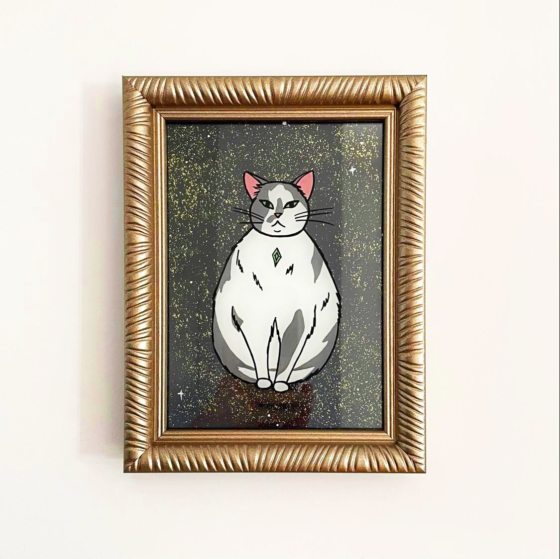 Portrait de Chat Personnalisé