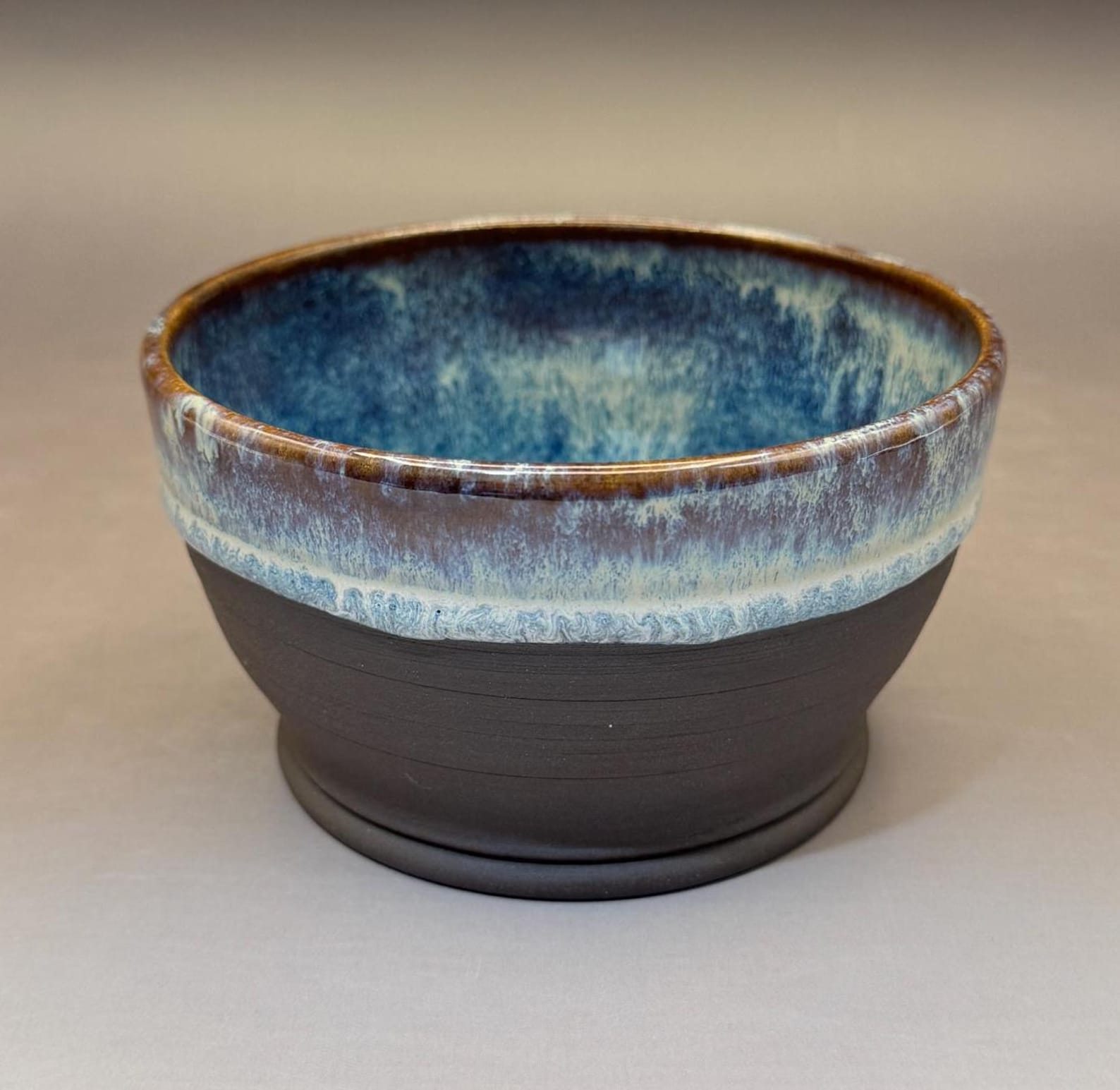 Hand Thrown Stoneware Pottery Bowl - Handmade - Etsy