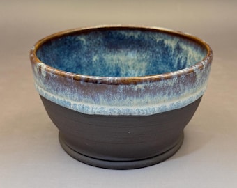 Hand Thrown Stoneware Pottery Bowl - Handmade