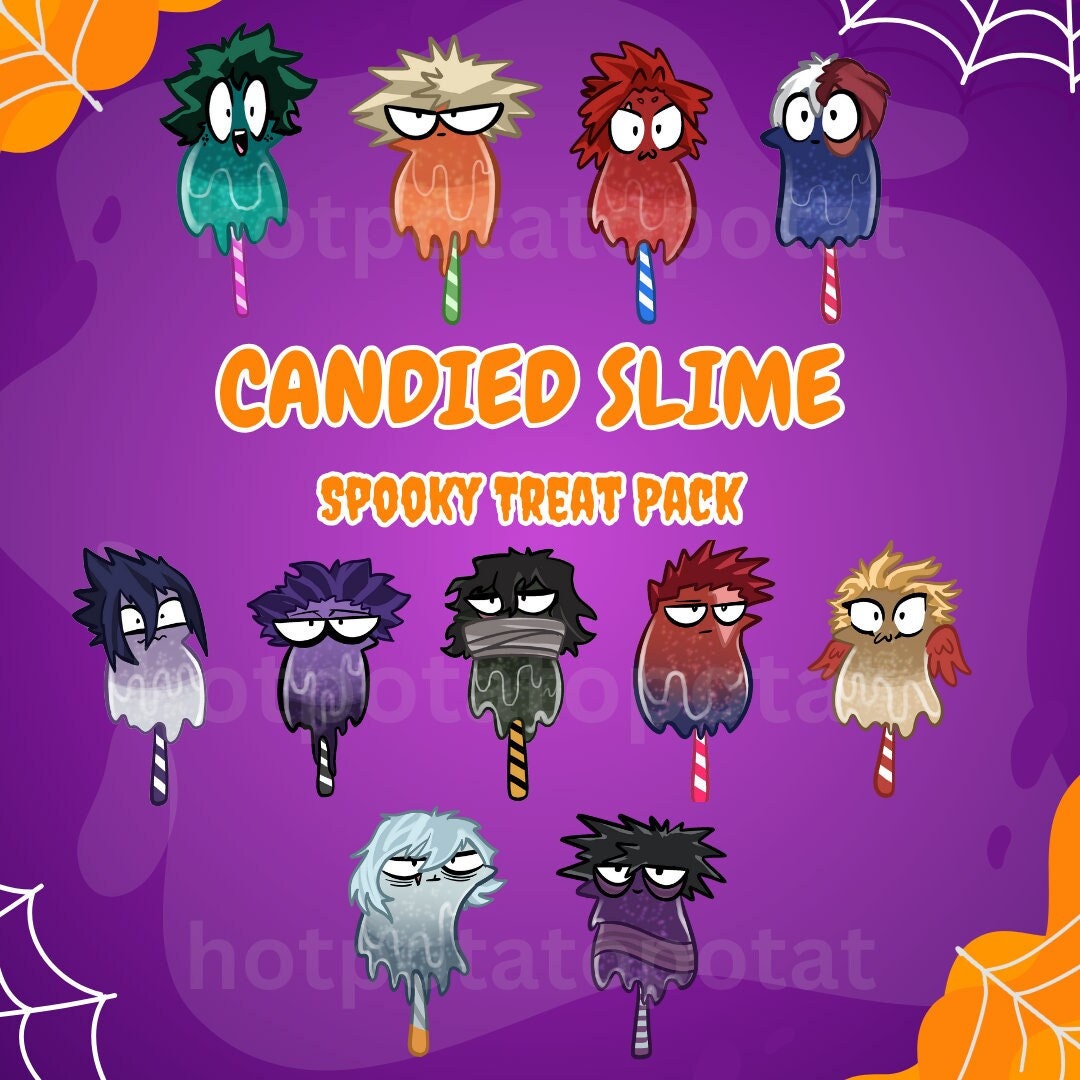 Candied Slime Sticker Pack Etsy