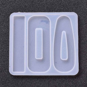 Silicone Hair Clip Molds, Resin Casting Molds, for UV Resin, Epoxy Resin Jewelry Making,