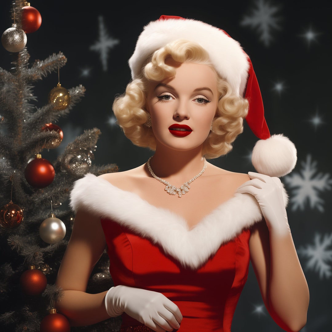 Vintage Ms Claus Wrapping Paper Sheets Etsy