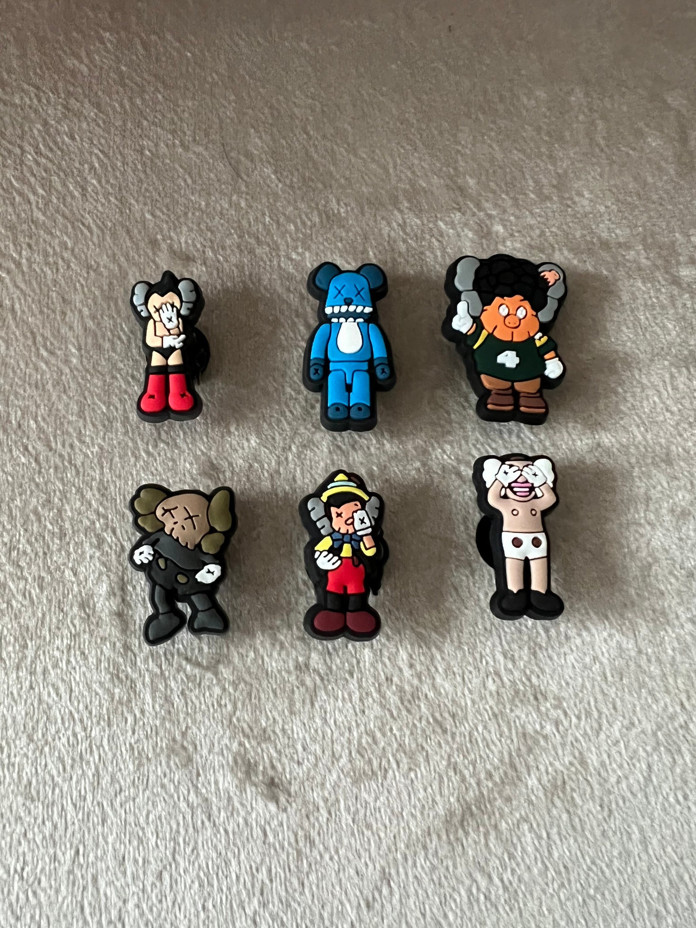 Limited Edition Kaws Croc Charms 4pk Bored Ape Yacht Club