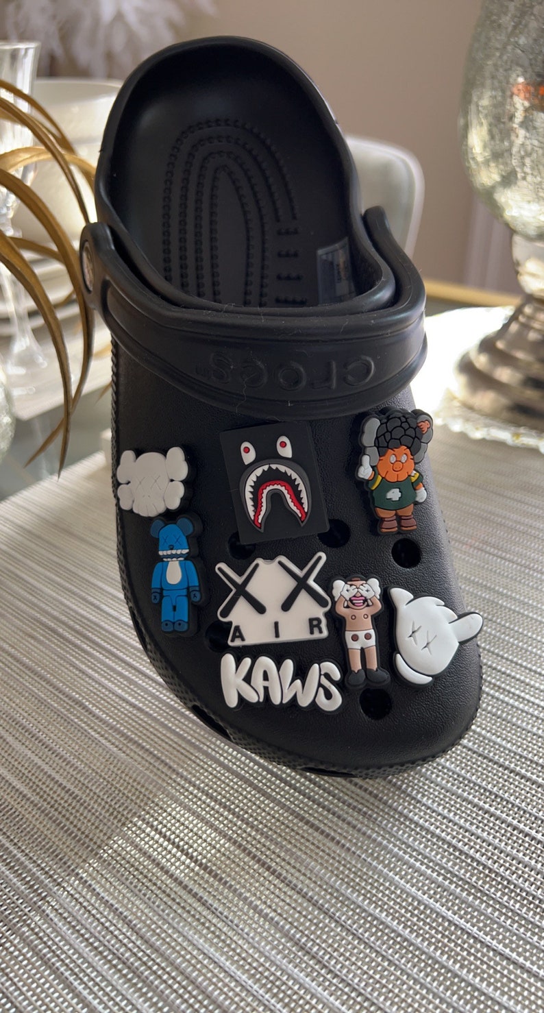 Kaws Croc Charms BAYC Bad Bunny Glow Charms for Crocs Etsy
