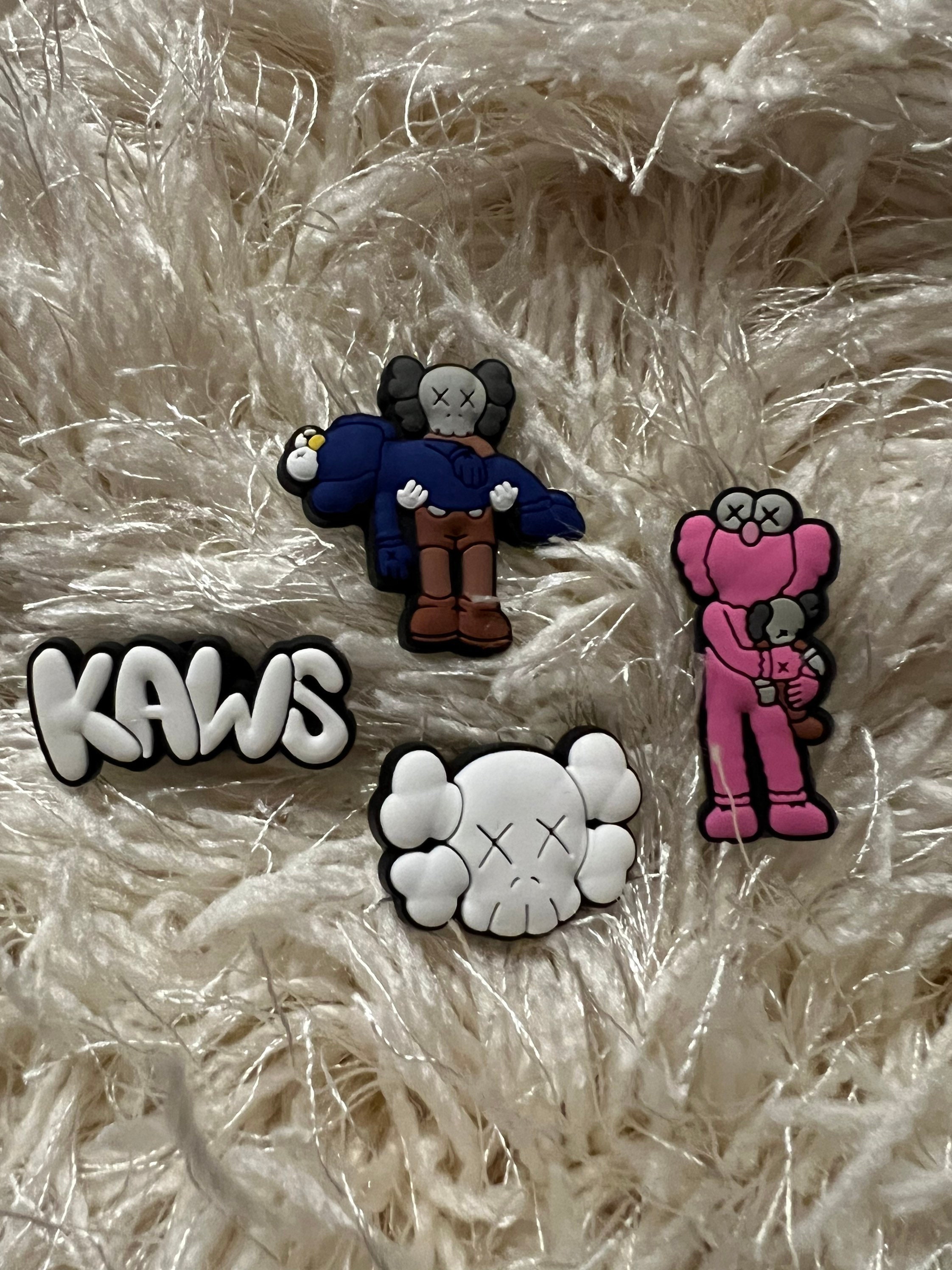 kaws x bff pink kaws bag charm - last piece