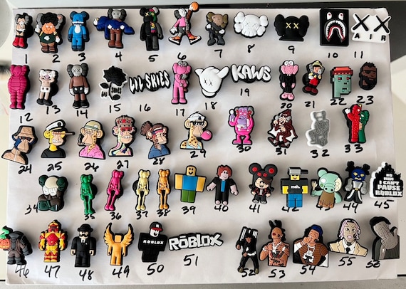 5pk Kaws Assorted Charms