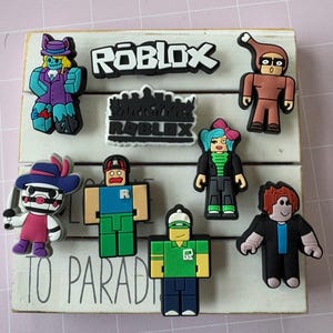 Kaws  Roblox Paws Charms for Crocs Charms Accessories 9pk