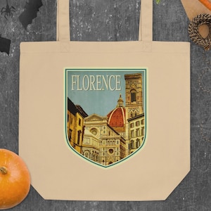 Custom Tote Bag, Choose your city,  organic cotton shopping bag & travel gift,