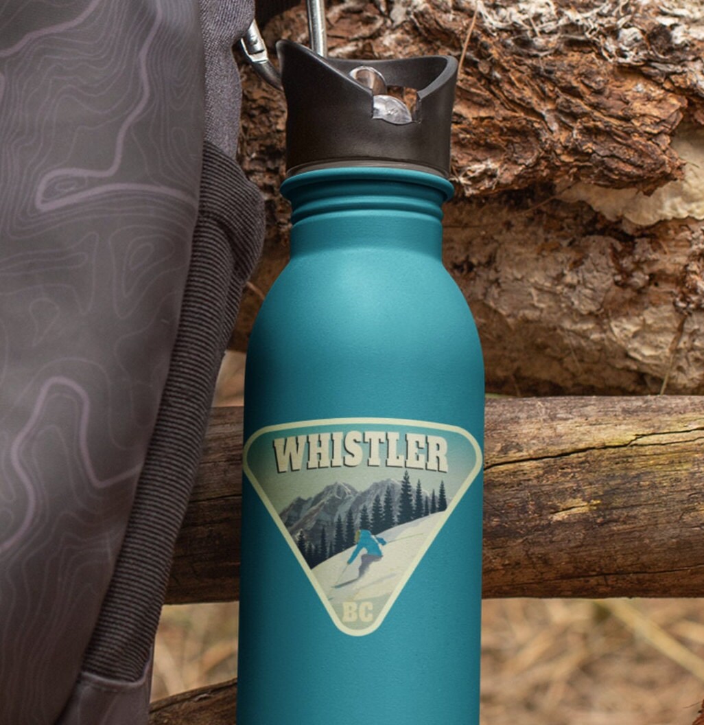 Adesivo Da Viaggio Whistler Canada, Decalcomania In Stile Vintage Per Valigia, Bagaglio, Laptop O Bottiglia D'acqua - Italia - Foto 10