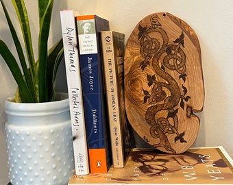 Pyrography Celtic Tree Wall Art - Woodburn Art
