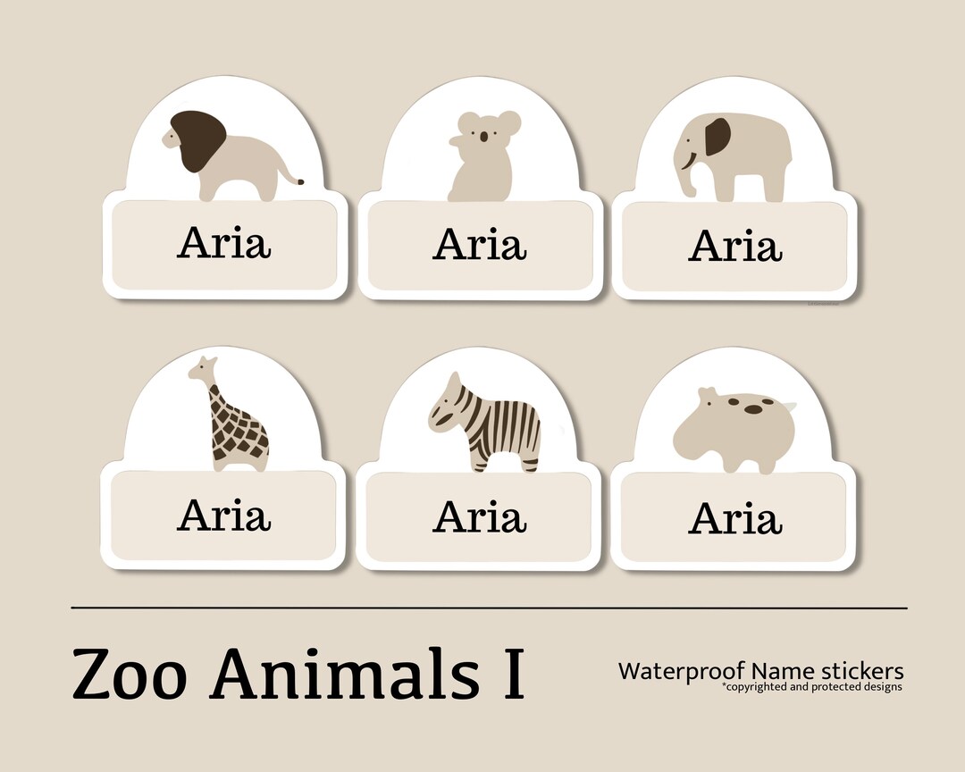 Dishwasher Safe Labels Daycare Labels Waterproof Name Labels Etsy