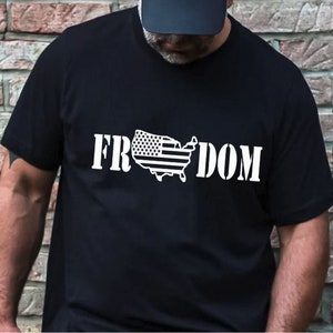 Freedom Flag Screen Print