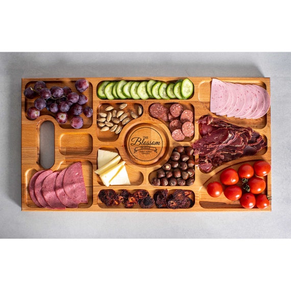 Wooden Serving Tray Flight Board Beer Flight Serving Tray image 3