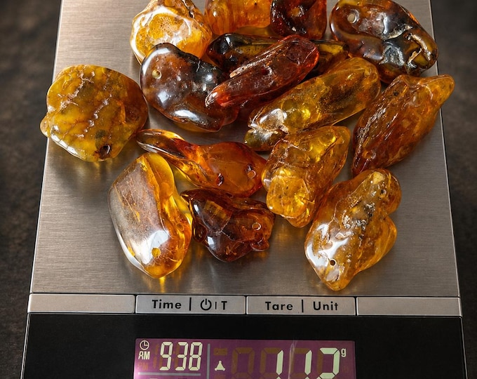 Lot of Baltic amber, 15 pieces, 112 g. Dealer lot/Gift, Baltic Sea, Christmas, Jewelry, Pendant/Dealer lot