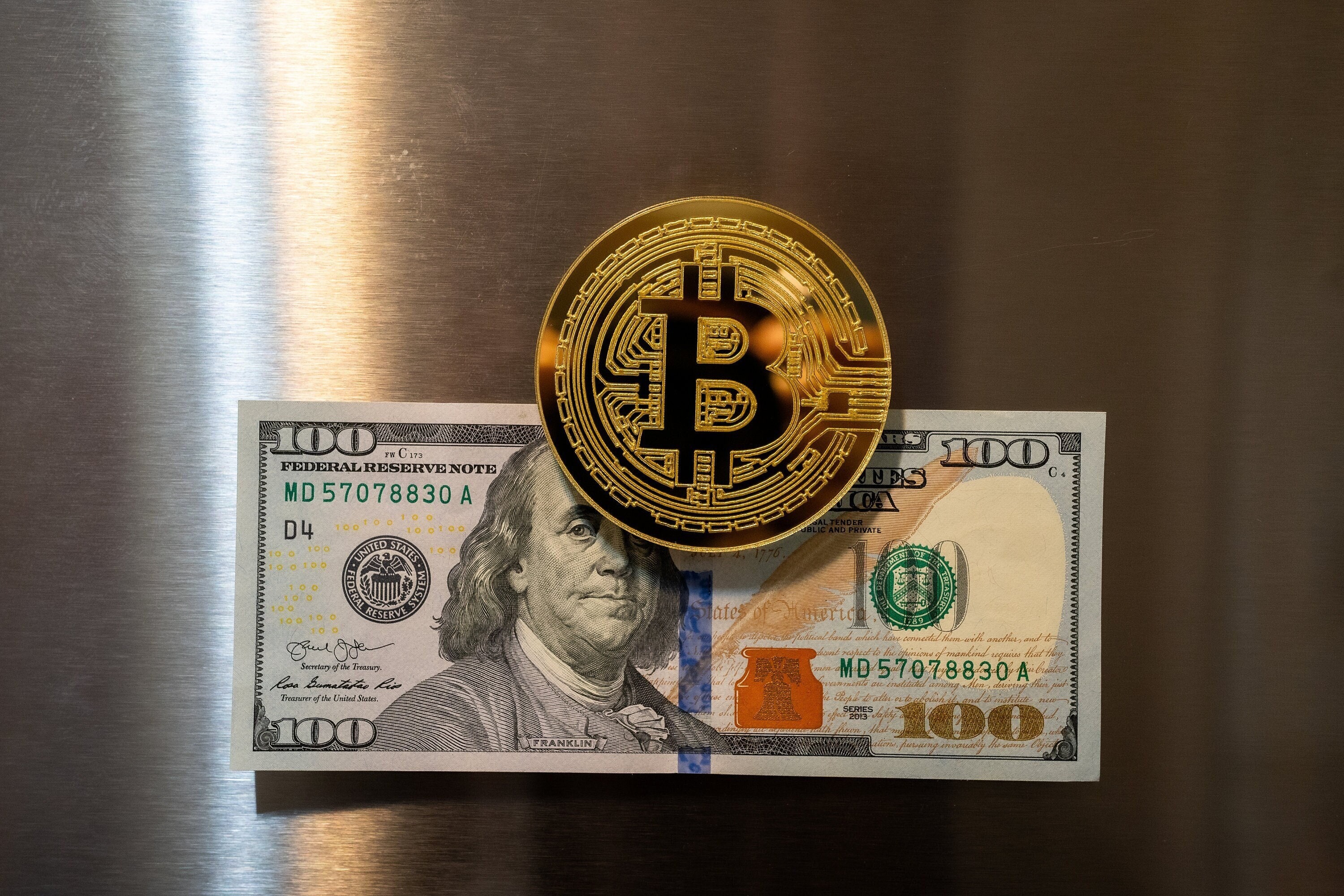 Mirrored Gold Bitcoin Magnet Decor Crypto Reflective Acrylic Blockchain  Investment Wealth Digital Currency for Crypto Enthusiasts | Gift - Etsy