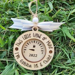 glowforge gaslight ornament, digital only