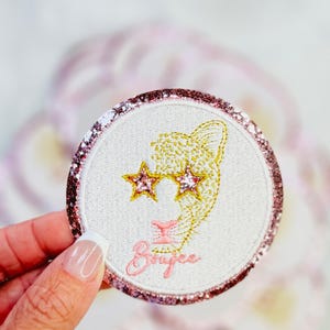 Boujee Leopard Embroidered Patch
