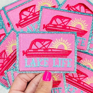 Lake Life Embroidered Patch