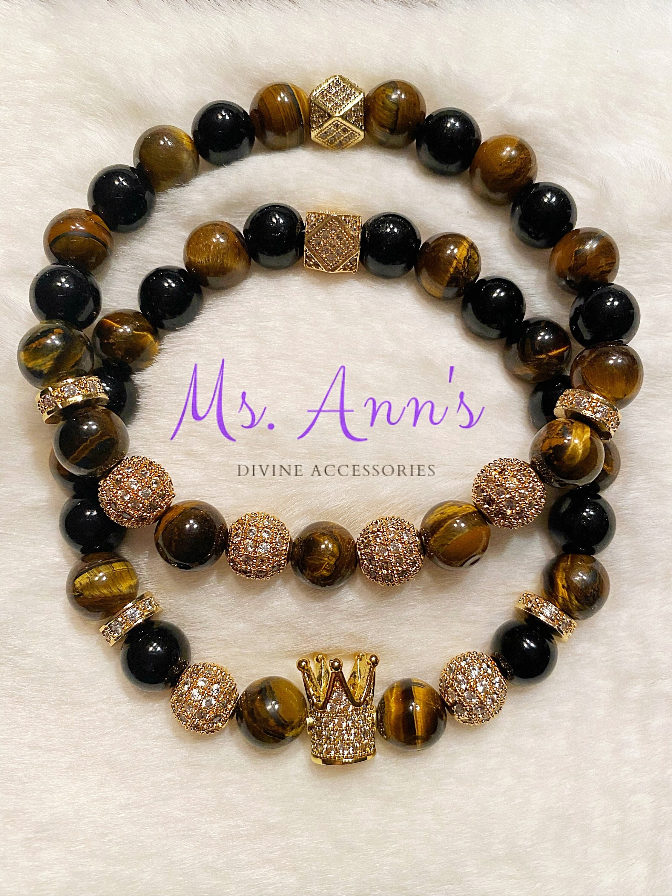 Rhinestone Tiger Bracelet - Etsy