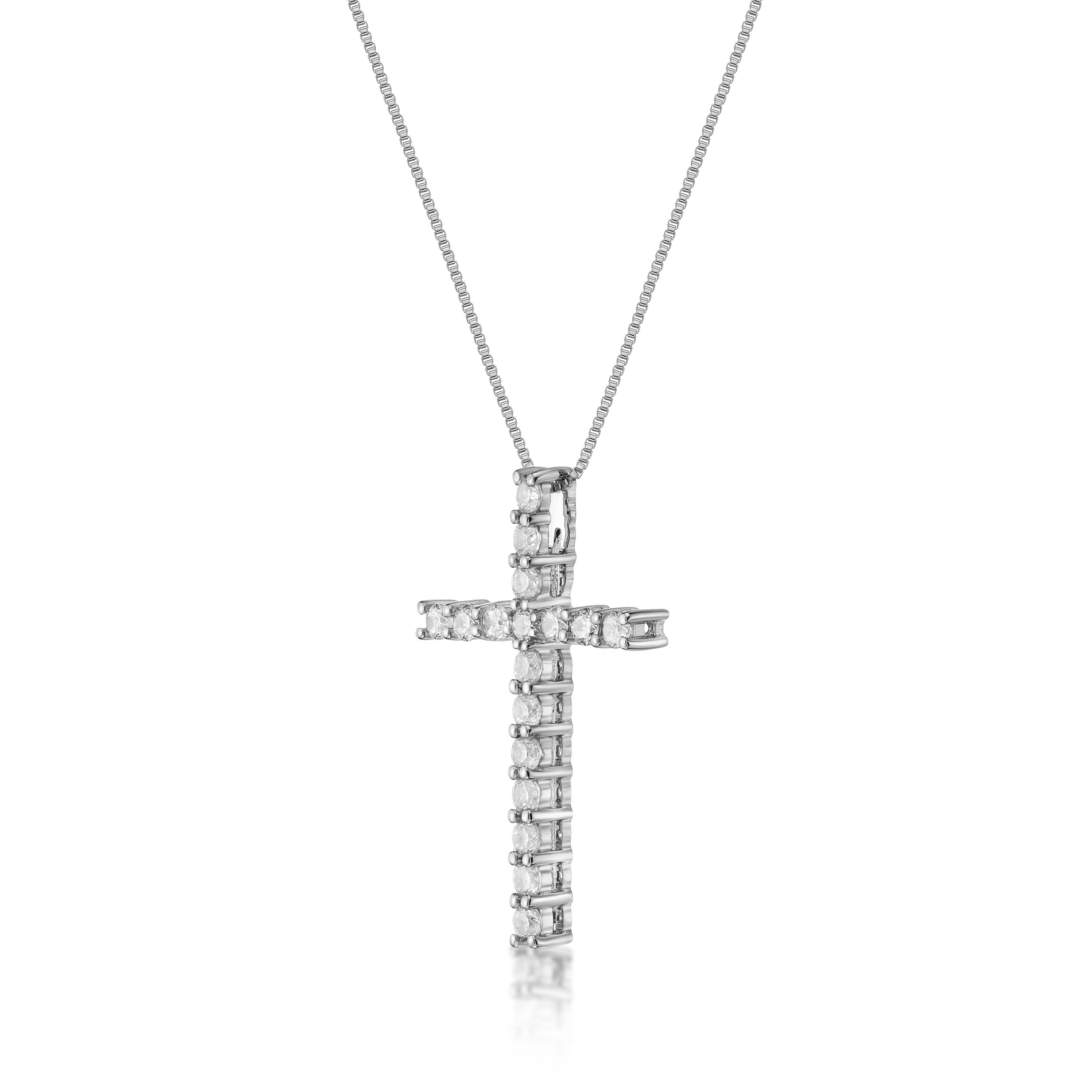 Blue nile 2024 cross necklace