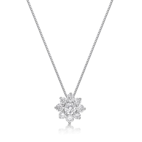 18K Gold 1CT Lab Grown Diamond Necklace for Women - China Lab Grown Diamond  Necklace and Lab Diamond Necklace price | Made-in-China.com