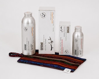 Bundle Persian Ritual | Skin Radiance Sefidab® Face + Body Detox Natural Skin Peel. Cleanser.  Vegan Skincare