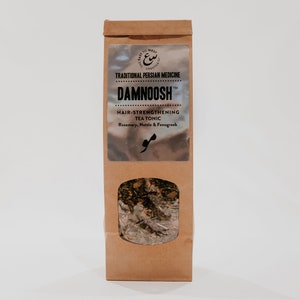 Damnoosh Traditional Persian Medicine Hair Strengthening Tea Tonic  Rosemary Nettle Fenugreek Mint