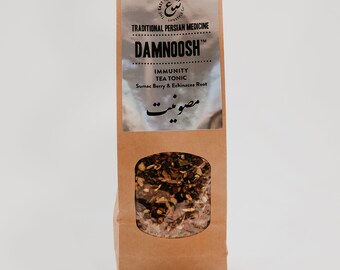 Damnoosh Persian Herbal Immunity Tea  Natural Immune Boost Tonic Traditional Medicine Tea Blend Wellness Tea Gift UK Herbal Health Tonic