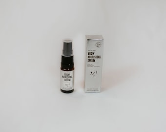 Natural Brow Growth Serum Eyebrow Thickening Treatment  Castor Rosemary Brow Serum Fuller Eyebrows Oil Vegan Brow Serum UK
