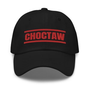 Choctaw Dad Hat, Native American Indigenous Cap, Tribal Heritage Hat, Adjustable One Size