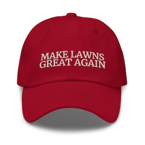 Make Lawns Great Again Hat, Gardener Gift, Landscaper Gift, Lawn Mower Gift Men, Lawn Mower Man, Lawn Mower Birthday, Gardening Gift, Cap