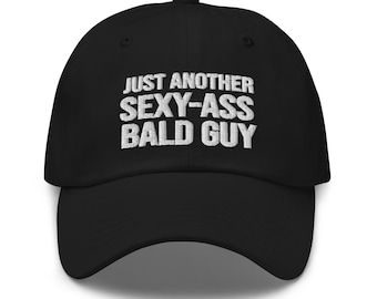 Bald Guy Gift, Hair Loss, Funny Hat, embroidered hat, baseball cap, baseball hat, embroidered cap, dad hat, dad cap, trucker cap, dad gift,