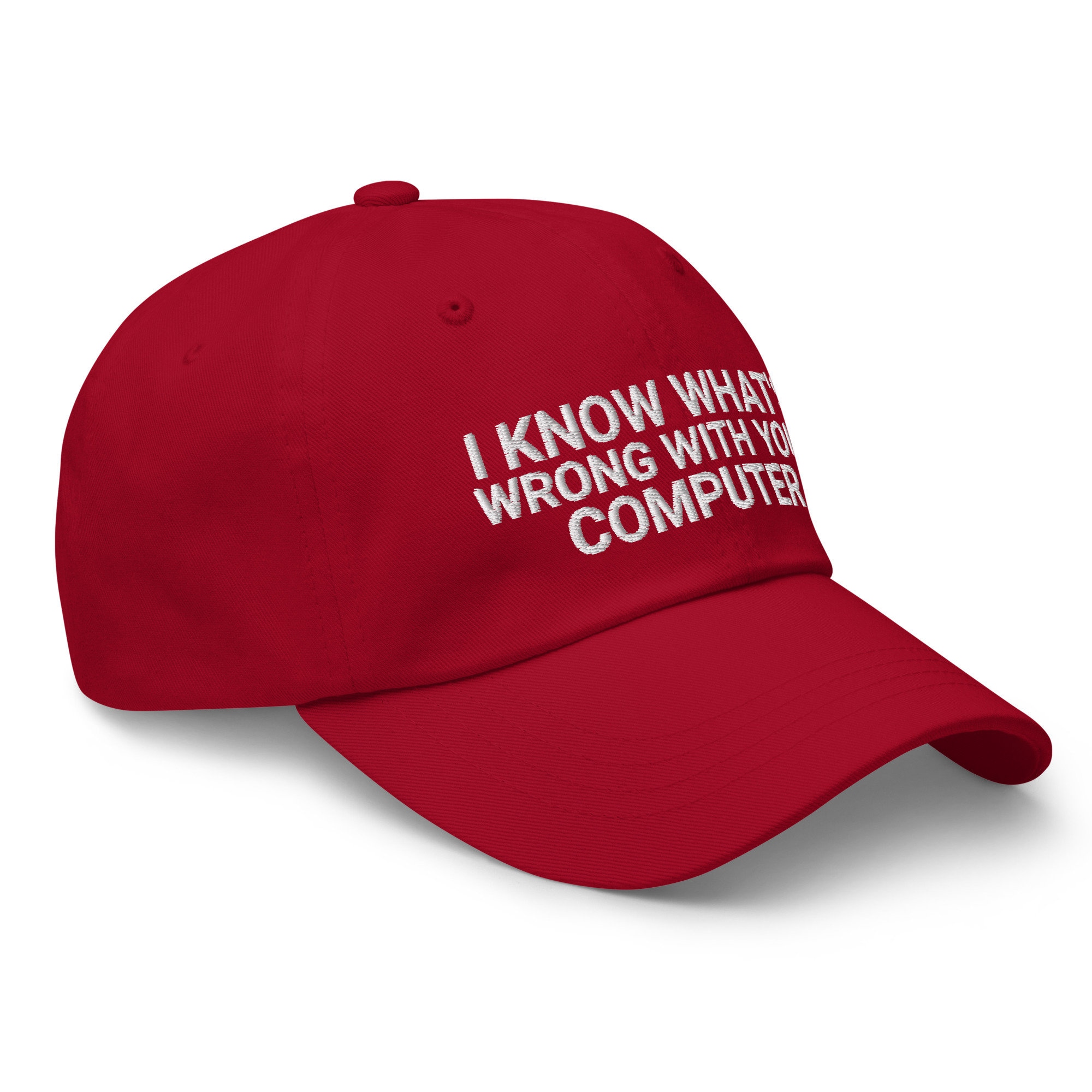 I Know What's Wrong With Your Computer Hat, IT Tech Support, IT Tech ...