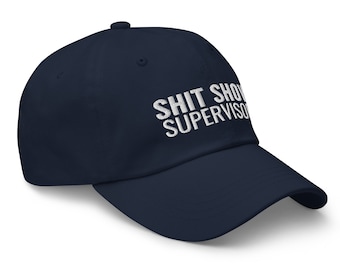 Show Supervisor Funny Trucker Hat - Mesh Baseball Cap For Men & Women, Adjustable Dad Cap - View #2