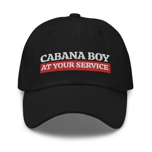 Cabana Boy At Your Service Hat, Cabana Boy Apparel, Cabana Boy Men, Pool Guy, Cabana Boy Vintage, Pool Gifts For Dad, Cabana Boy Sign, Cap