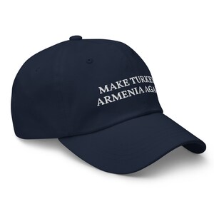 Make Turkey Armenia Again Embroidered Dad Hat, Armenian Gift image 8