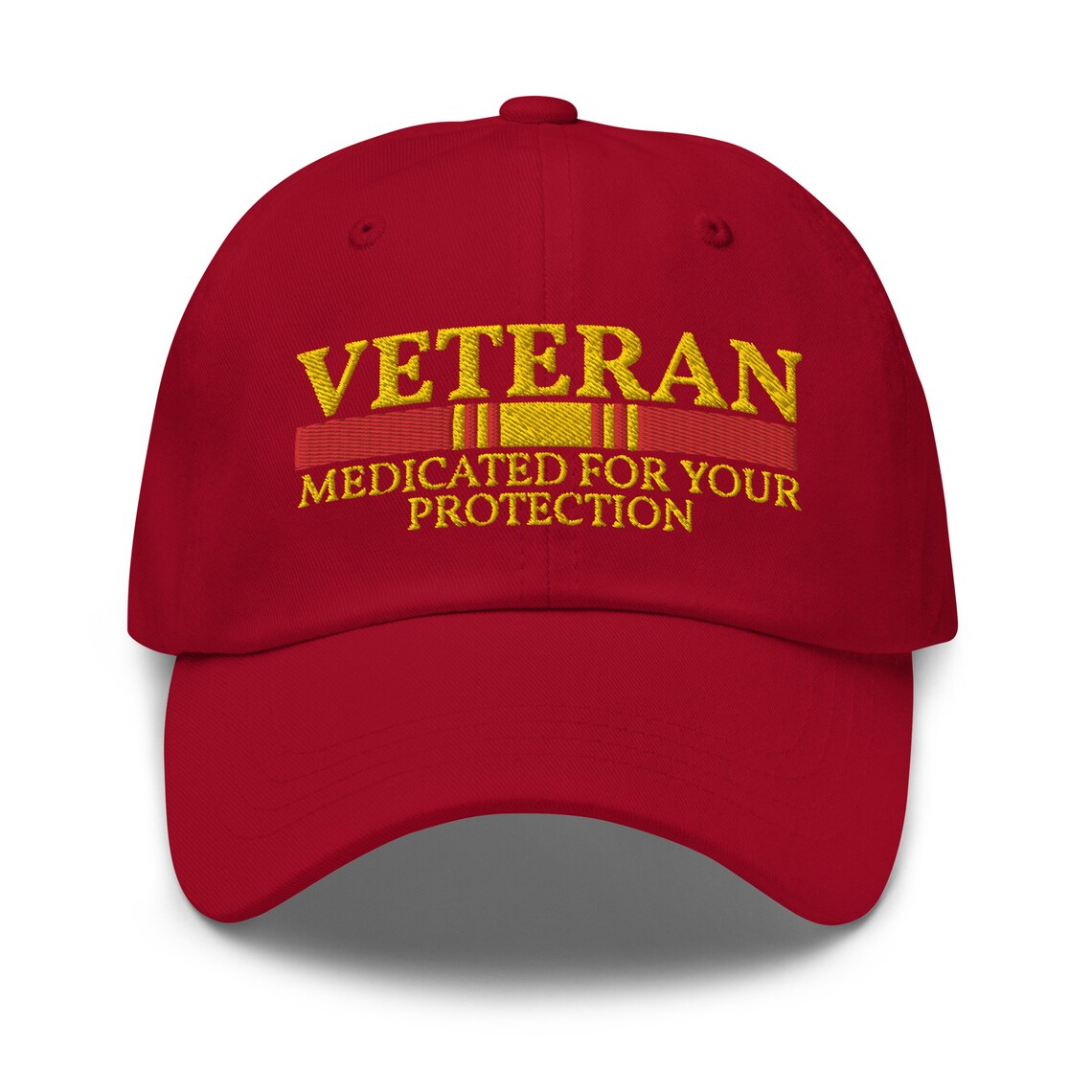 Veteran Medicated for Your Protection Hat Gift for Veteran Etsy